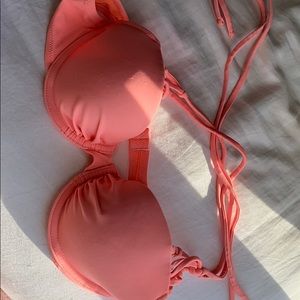 Coral American Eagle Bikini Top